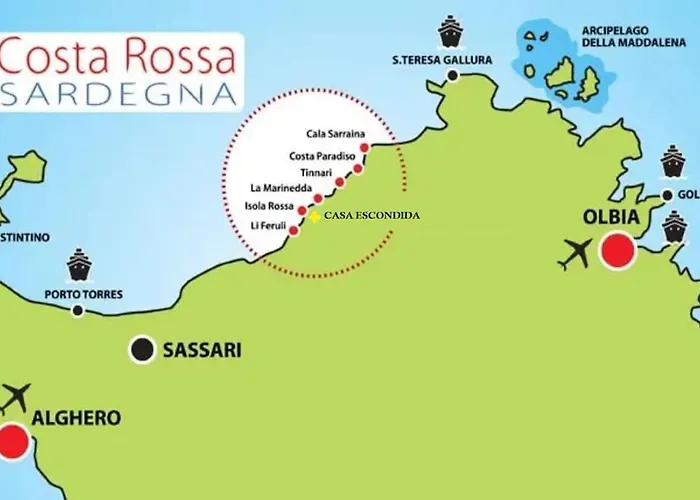 Casa Escondida - Paduledda Isola Rossa * Trinità d'Agultu